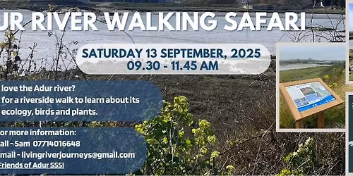 Adur River SSSI Walking Safari