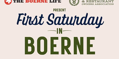 First Saturday in Boerne