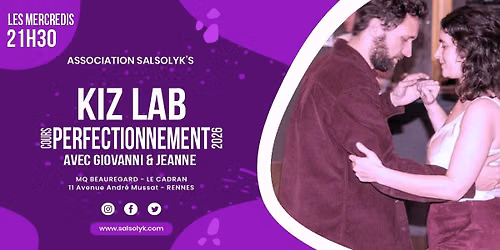 Kiz Lab - Atelier Perfectionnement | Portes Ouvertes
