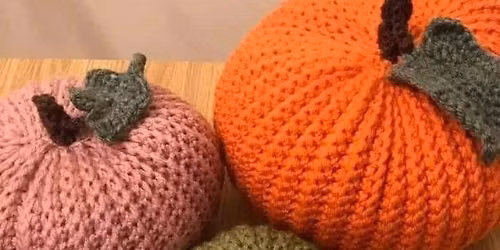 Beginners Crochet pumpkin workshop