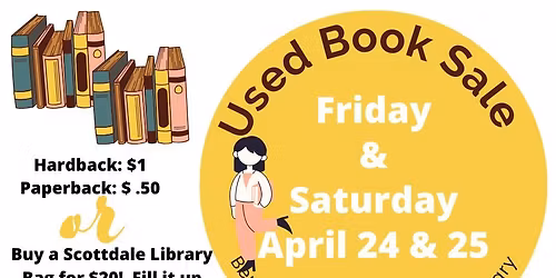 Annual Earth Day Used Book Sale!