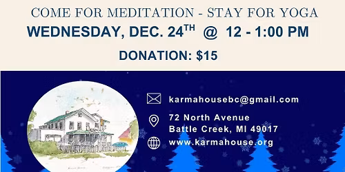 Christmas Eve Yoga Flow w\/ Live Music