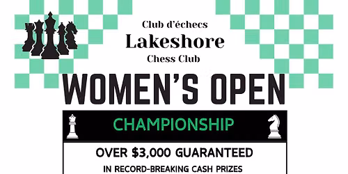 Lakeshore Chess Club Women's Open Championship 2026