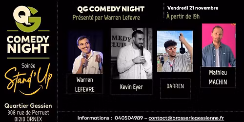 QG COMEDY NIGHT !!!