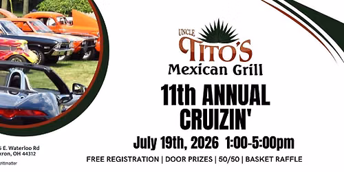 Uncle Tito's Mexican Grill-11th Anniversary Cruizin'
