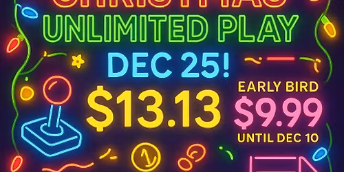 CHRISTMAS UNLIMITED PLAY DAY