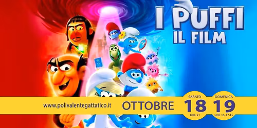 I PUFFI - IL FILM: 18-19 Ottobre