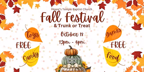 Fall Festival/Trunk Or Treat
