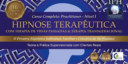 CURSO HIPNOSE TERAP\u00caUTICA, TERAPIA DE VIDAS PASSADAS & TERAPIA TRANSGERACIONAL - ONLINE E PRESENCIAL