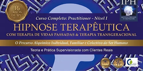CURSO HIPNOSE TERAP\u00caUTICA, TERAPIA DE VIDAS PASSADAS & TERAPIA TRANSGERACIONAL - ONLINE E PRESENCIAL