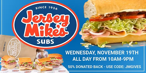 Jersey Mike's Dining to Donate