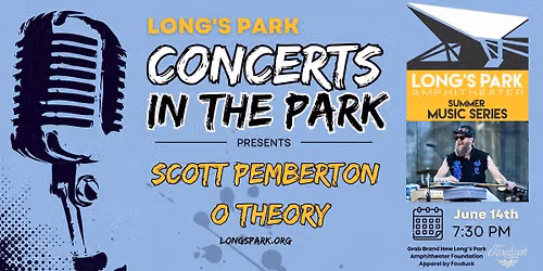 Scott Pemberton O Theory at Long's Park - Lancaster, PA