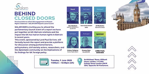 Behind Closed Doors: Precious little to reflect UK engagement on HR in BH