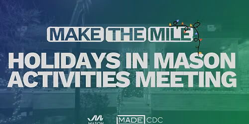 Holidays in Mason Committee Meeting