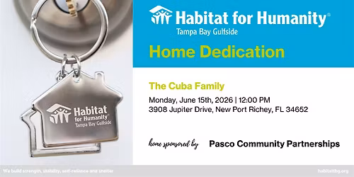 The Cuba Family Home Dedication