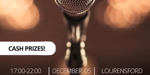Talent Night | 05 December at LFM!