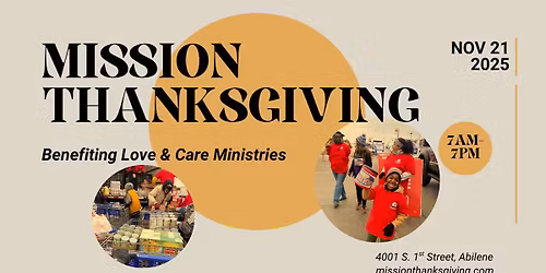 Mission Thanksgiving 2025