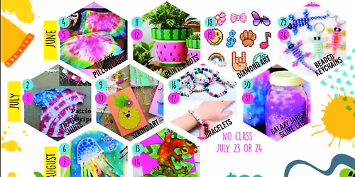 Summer Art Classes for Kids