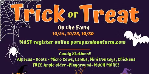 Trick or Treat on the Farm