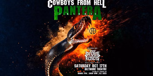 Cowboys From Hell Pantera Tribute live at Biltmore Theatre
