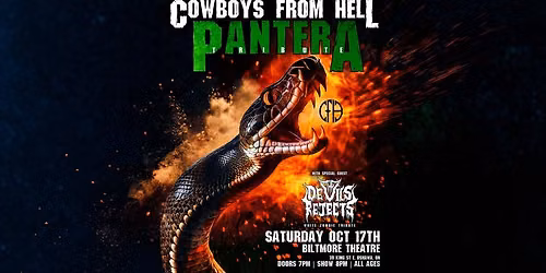 Cowboys From Hell Pantera Tribute live at Biltmore Theatre