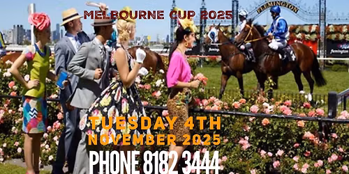 Melbourne Cup Day Celebration @ Parafield Gardens Community Club