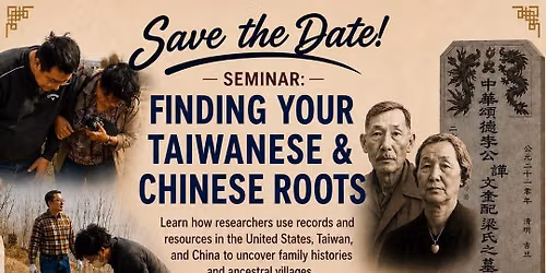 Finding your Taiwanese & Chinese Roots