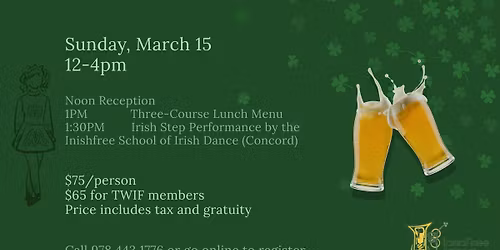 Pre St. Paddy's Day Luncheon