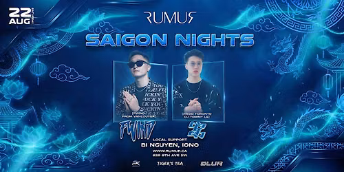 Rumur Presents: Saigon Nights featuring FWIND & DJ Tommy Lee