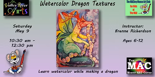 Watercolor Dragon Textures