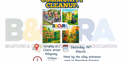 Langley Street\/Clare Street Alleyway Community Clean-up\u2026