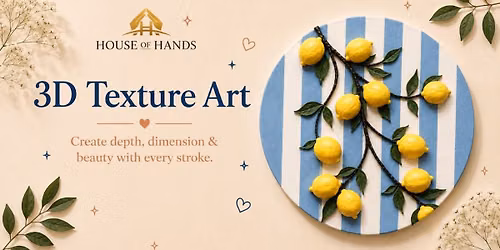 3D Texture Art Workshop - Mumbai