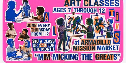 Mimmicking the Greats-  Children’s Art Class