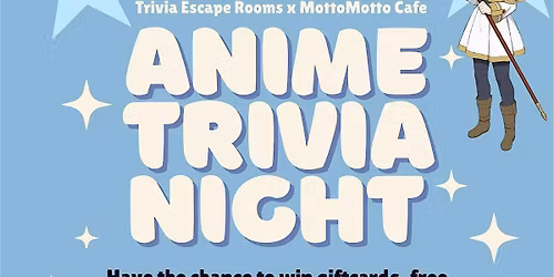 Anime Trivia Night - Modern Anime Series