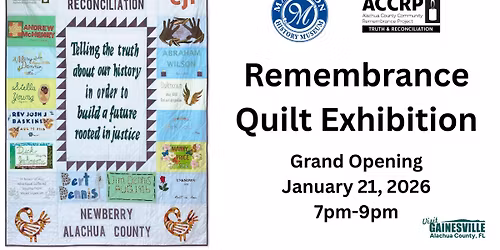 "Remembrance Quilt Exhibition" Grand Opening