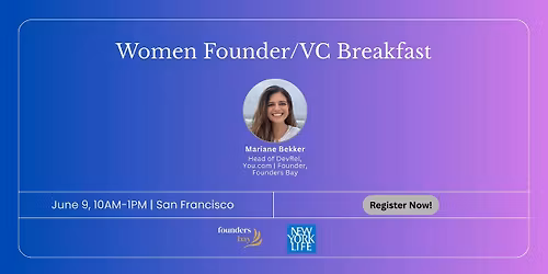 Women Founder\/VC Breakfast