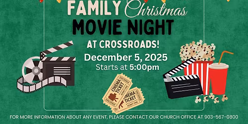 Crossroads Family Christmas Movie Night