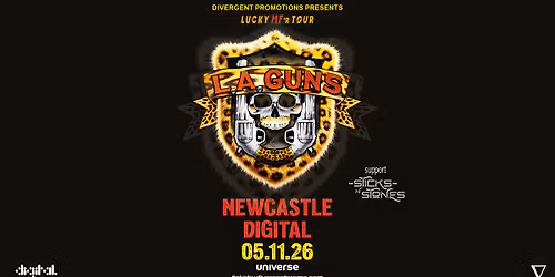 LA Guns at Digital, Newcastle