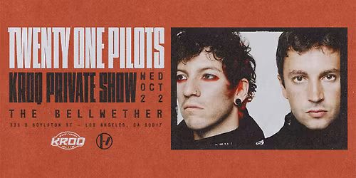 KROQ Private Show with Twenty One Pilots at The Bellwether