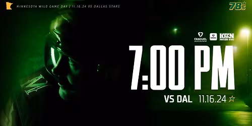 Minnesota Wild at Dallas Stars at American Airlines Center - TX