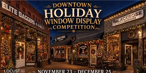 Downtown Holiday Window Display Competition