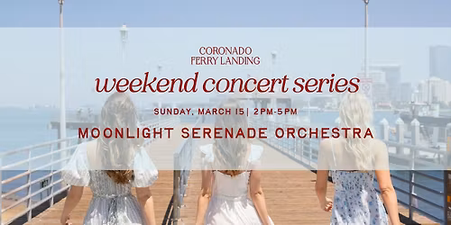 MOONLIGHT SERENADE ORCHESTRA \u2013 WEEKEND CONCERT SERIES