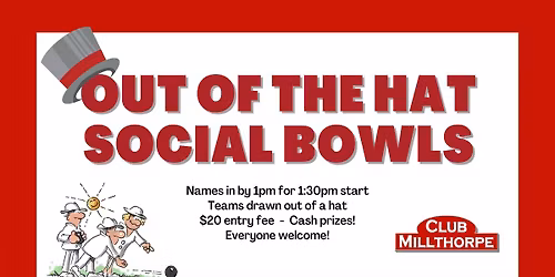 'Out of the Hat' Social Bowls