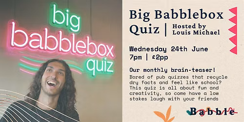 Big Babblebox Quiz