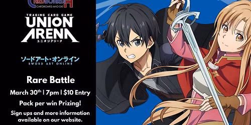 Union Arena - Sword Art Online Vol 2 Rare Battle!