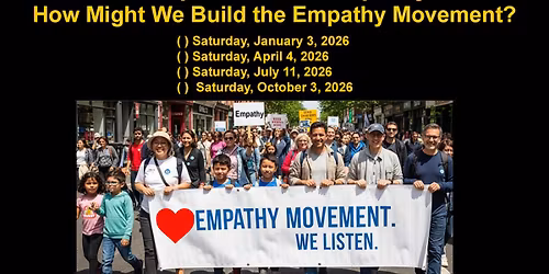 Invitation to Speak on: How Might We Build the Empathy Movement?