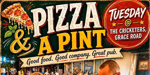 Pizza & Pint Tuesdays \u00a310