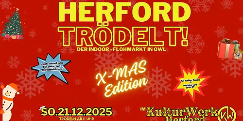HERFORD TR\u00d6DELT! - Die X-MAS Edition \/\/ im KulturWerk - HF