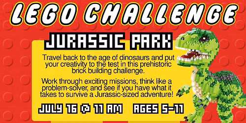 LEGO Challenge: Jurassic Park