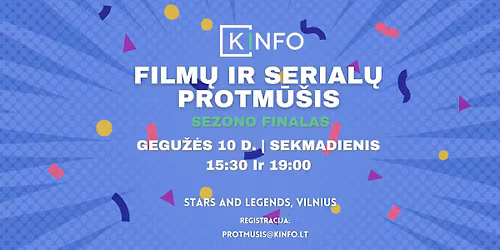 Film\u0173 ir serial\u0173 protm\u016b\u0161is | FINALAS | Gegu\u017e\u0117s 10
